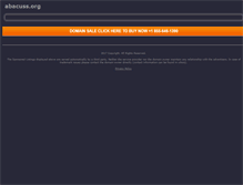 Tablet Screenshot of abacuss.org